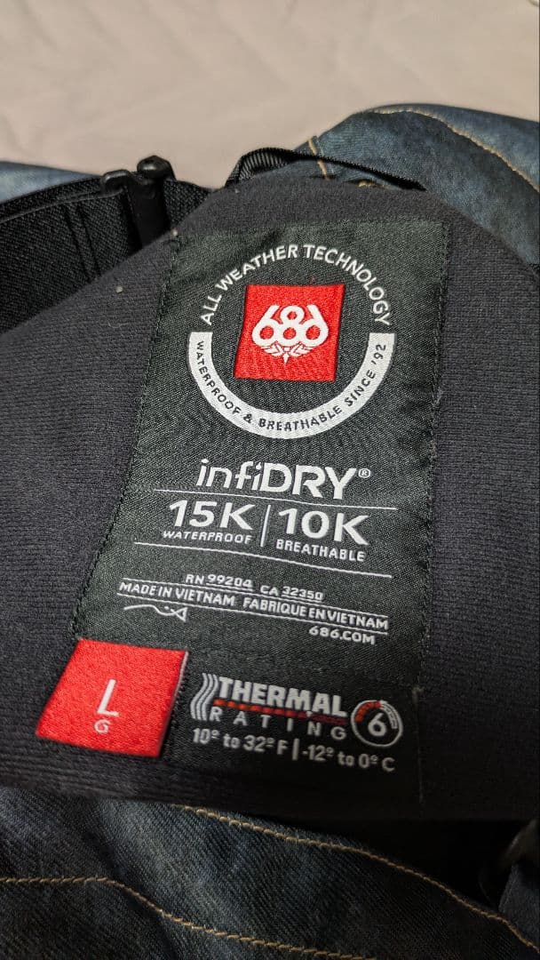 スノーボード 686 HOT LAP INSULATED BIB
