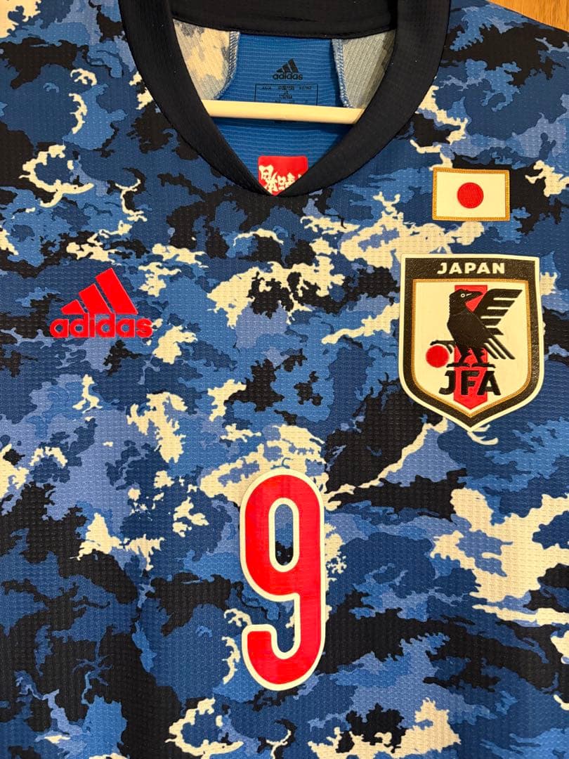 アディダス 日本代表 2020-2021 長袖ユニフォーム 9 南野拓実