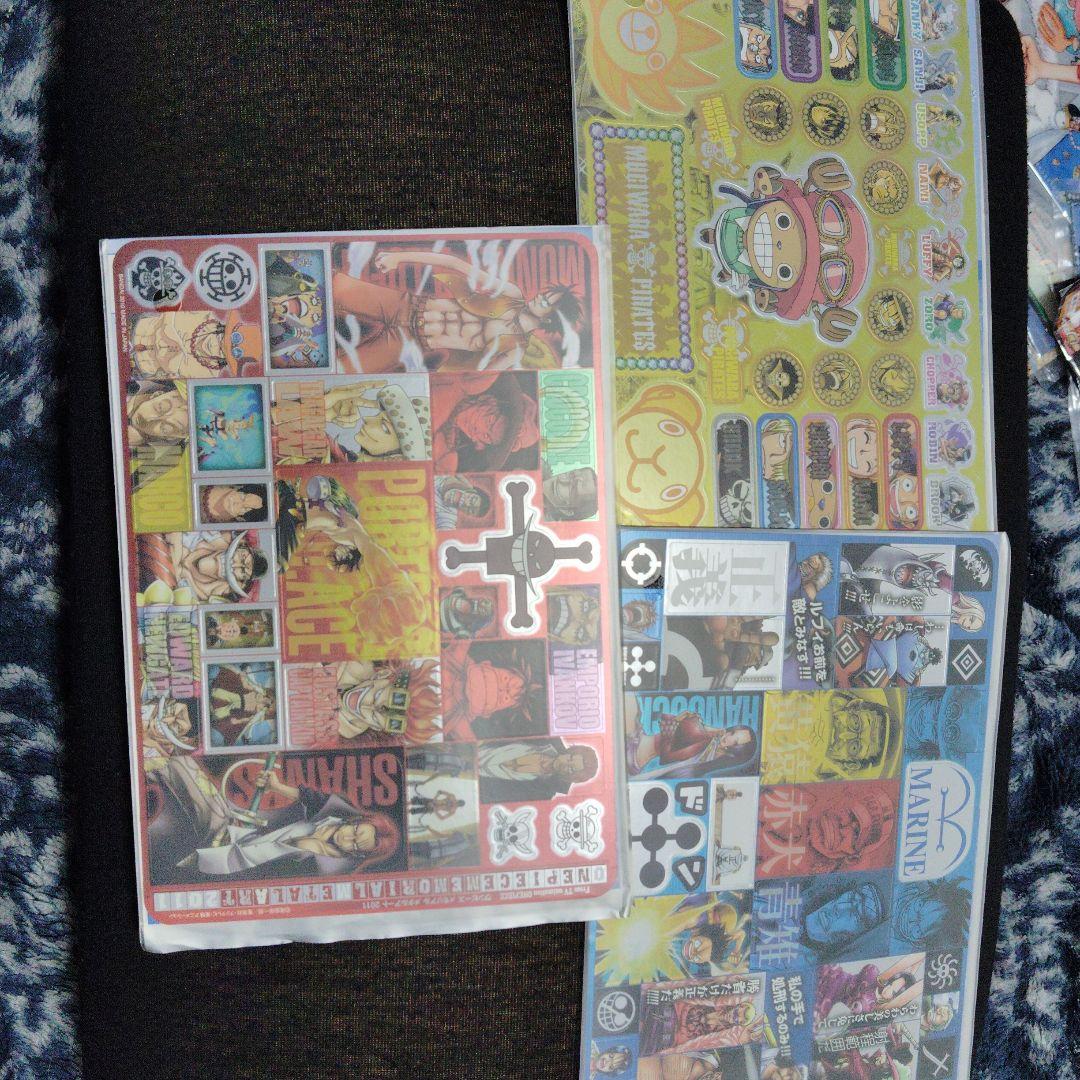 ワンピース ステッカージャンボカードダス 2011年メタルアート