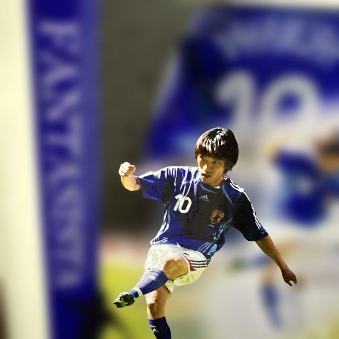 JFA サムライブルー2006 中村俊輔 10 MF 額縁入りポスター