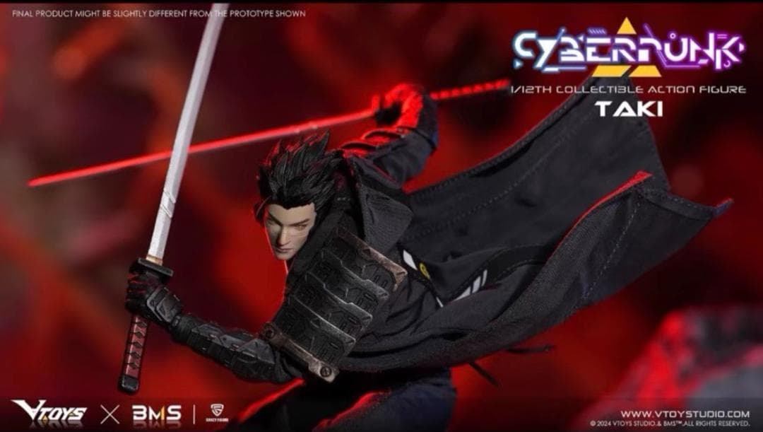 VTOYS X BMS 1/12 サイバーパンク 武士滝予約特典付きVSD010
