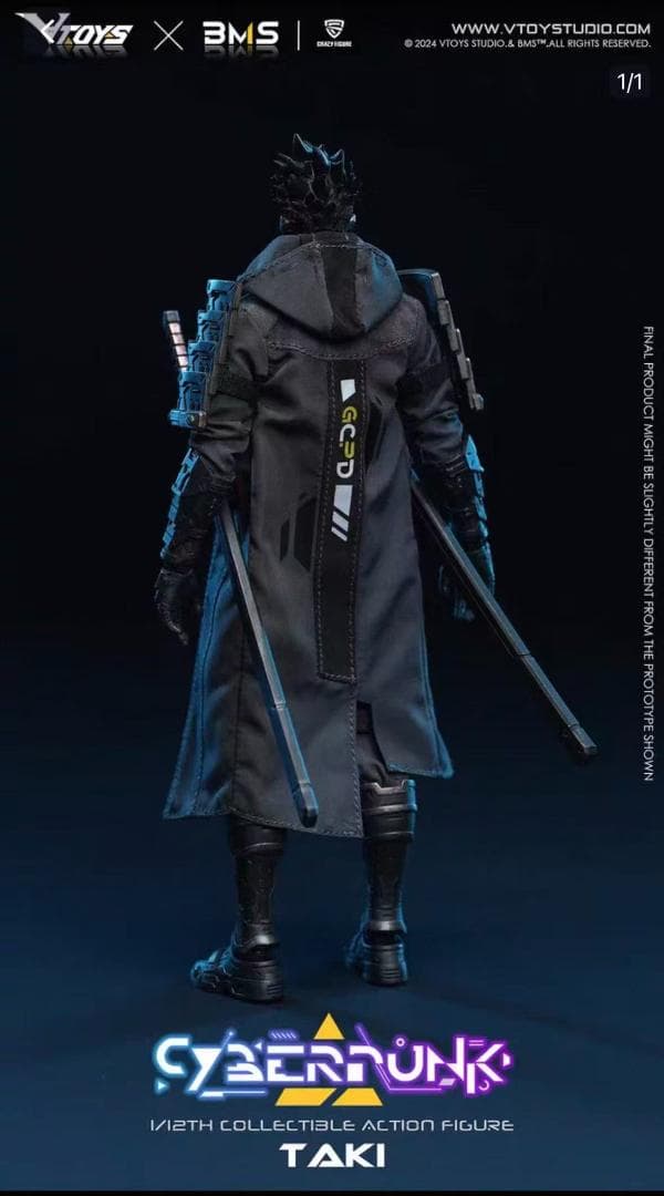 VTOYS X BMS 1/12 サイバーパンク 武士滝予約特典付きVSD010