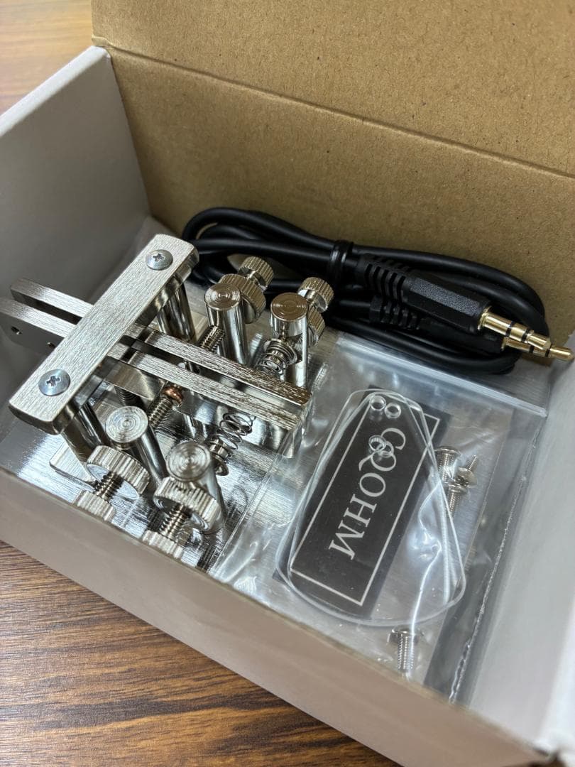 【値下げしました】　CQOHM CW-ONE-PRO　電鍵