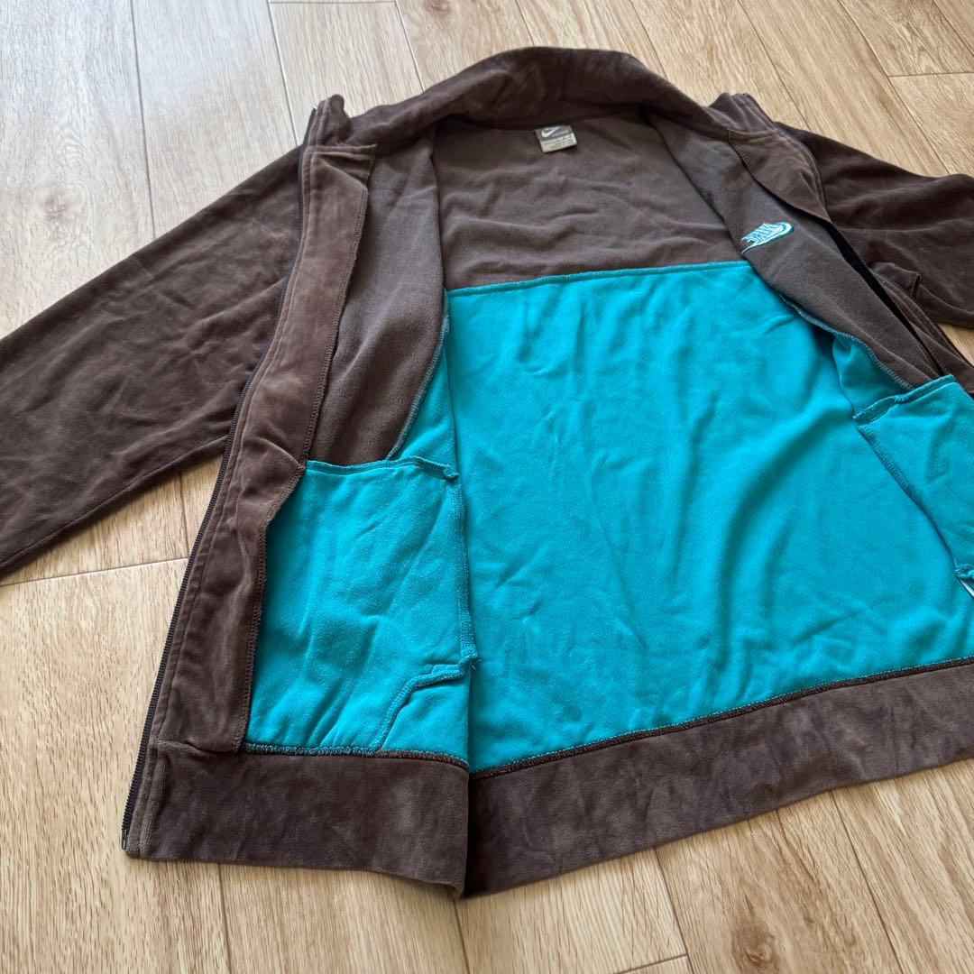 ウォーキング・ランニングウェア Nike sportswear Velour Track Jacket Brow