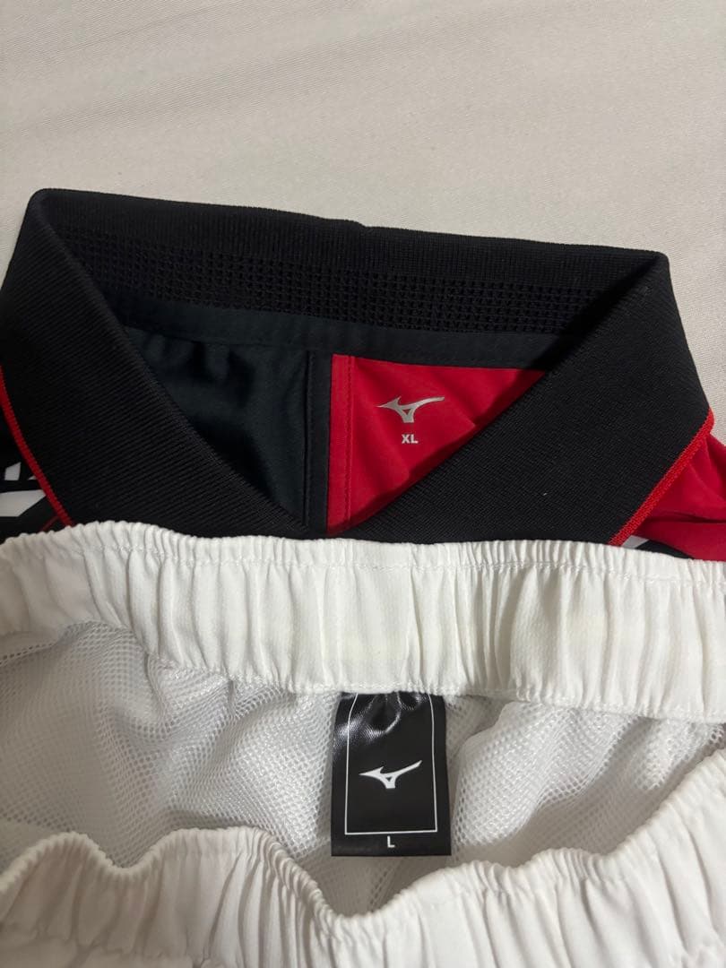 Mizuno テニス ポロシャツとショーツセット XL/L