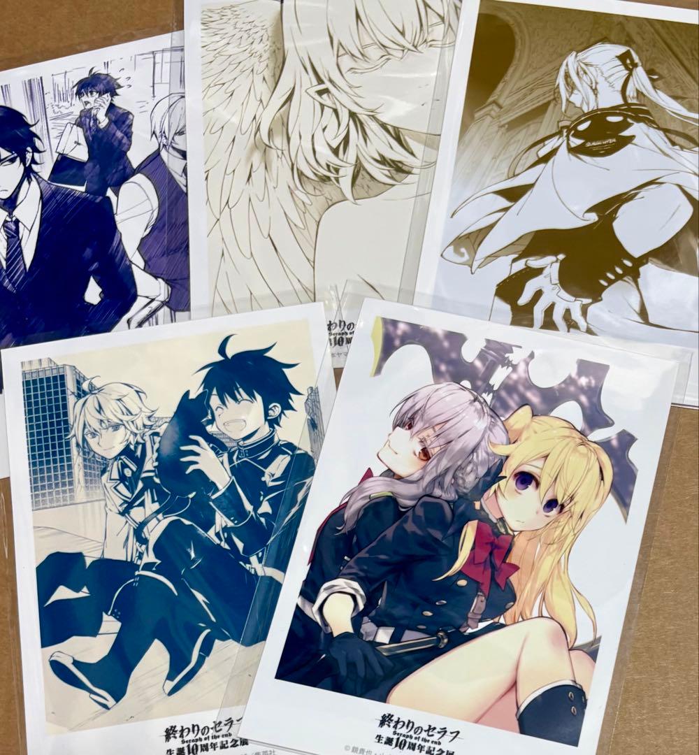 終わりのセラフ 生誕10周年記念展 ブロマイド　②