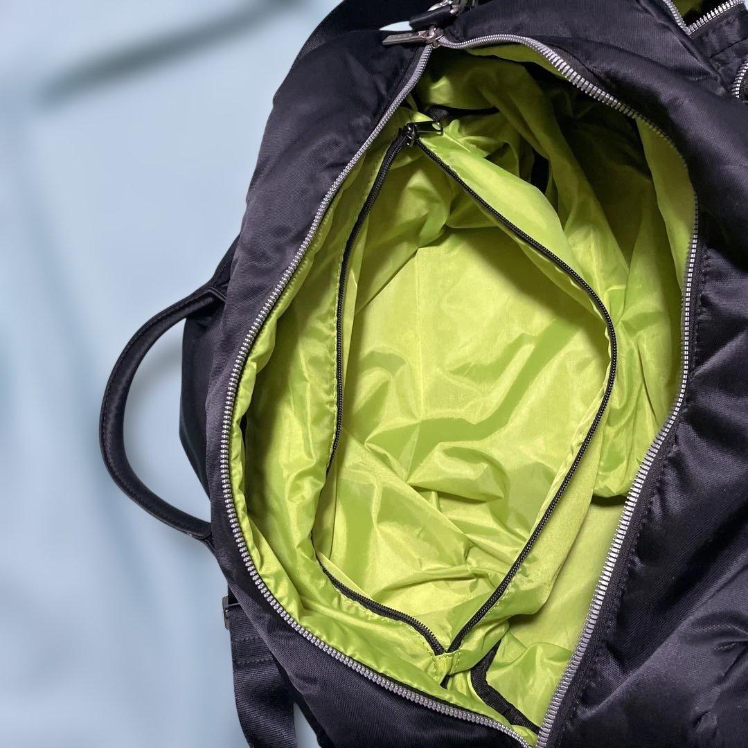 【美品】onoff オノフ ゴルフバッグ ボストンバッグ 黒 2way