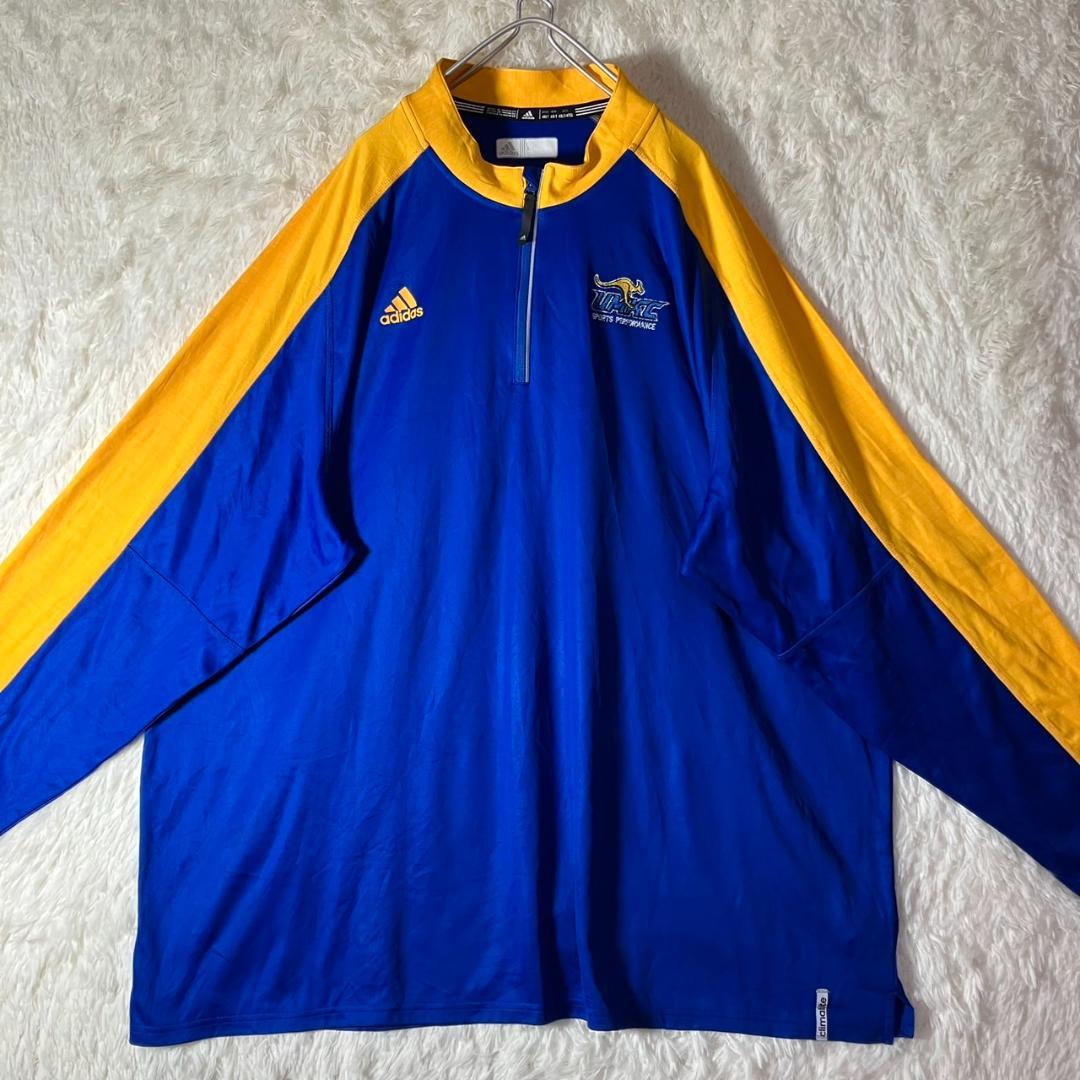 美品 アディダス UMCK 大学バスケ ウェア 練習着 4XL 大きいサイズ