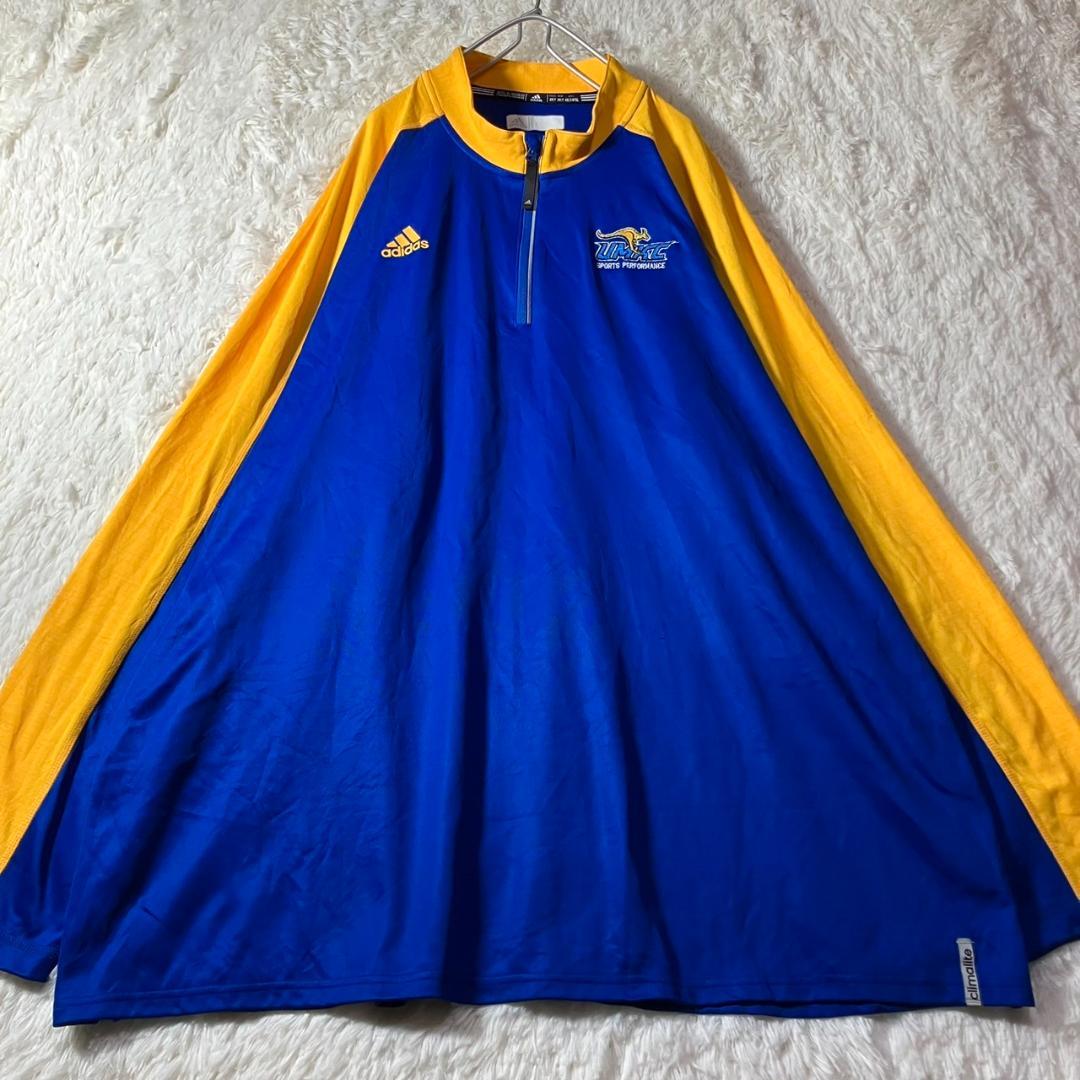 美品 アディダス UMCK 大学バスケ ウェア 練習着 4XL 大きいサイズ