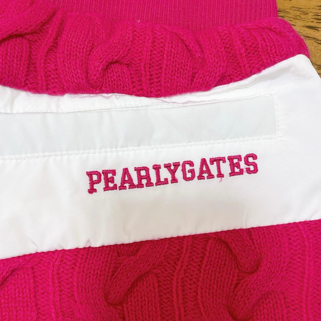 【サイズ0】PEARLY GATES ニット編みスカート