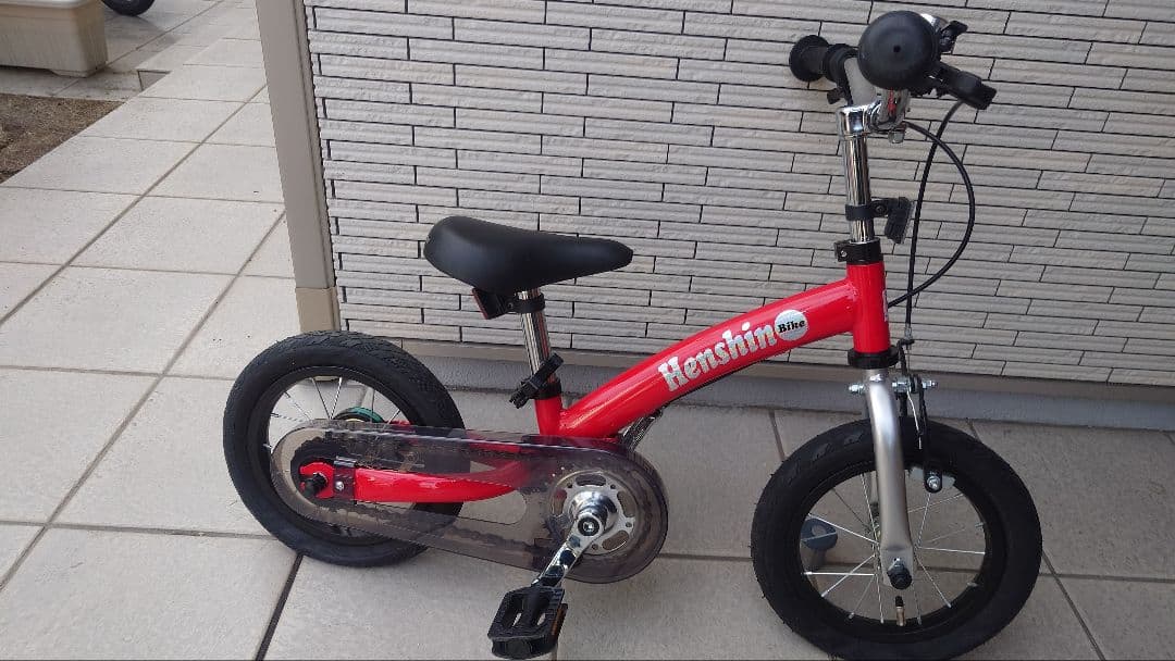 shiii【美品】へんしんバイク 説明書有 HenshinBike