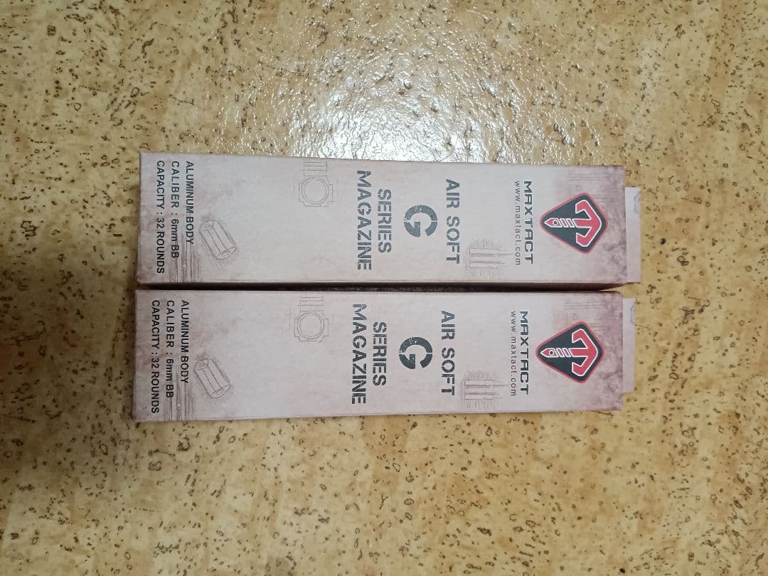 MAXTACT Gシリーズ レギュレター内蔵 CO2 軽量マガジン 2個セット
