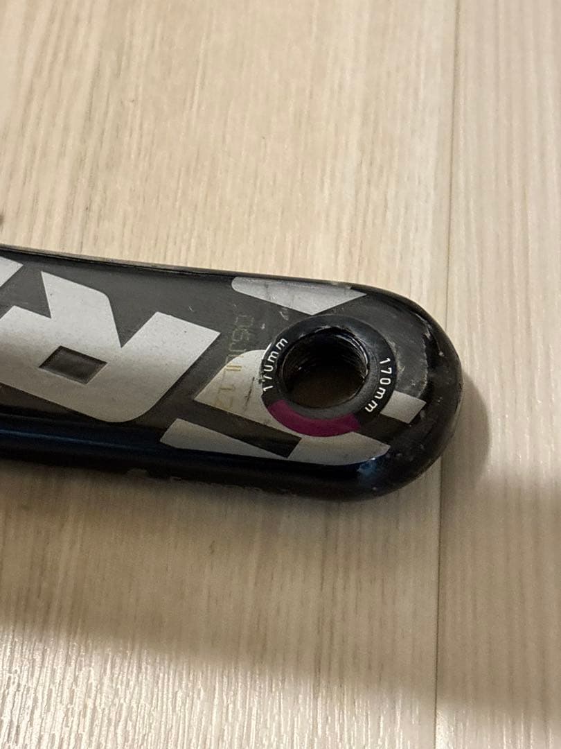 sram red カーボンクランク　170mm GXPシャフト