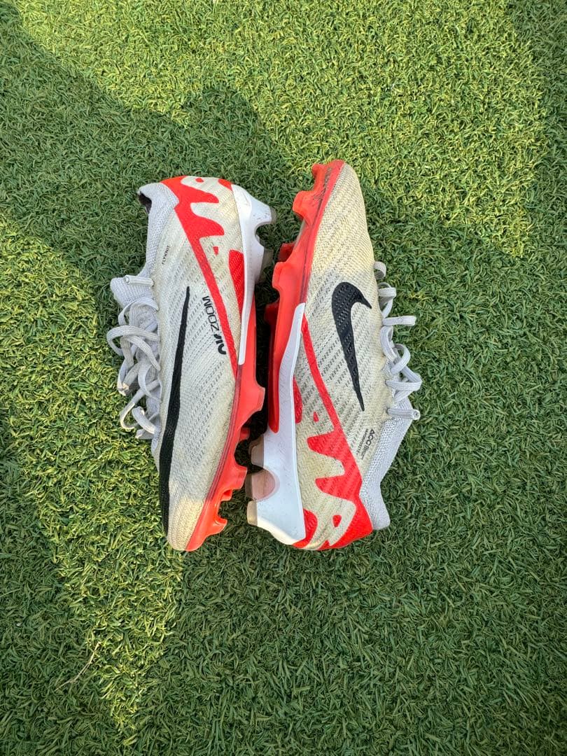 Nike Vapor サッカーシューズ ホワイト/レッド