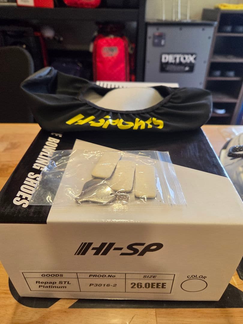 HISP Repap STL Platinum White 26.0 新品未使用