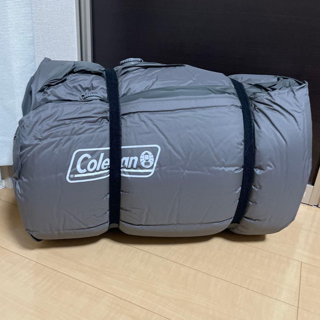 コールマン Coleman インフレーターマット ダブルサイズ 収納ケース付き