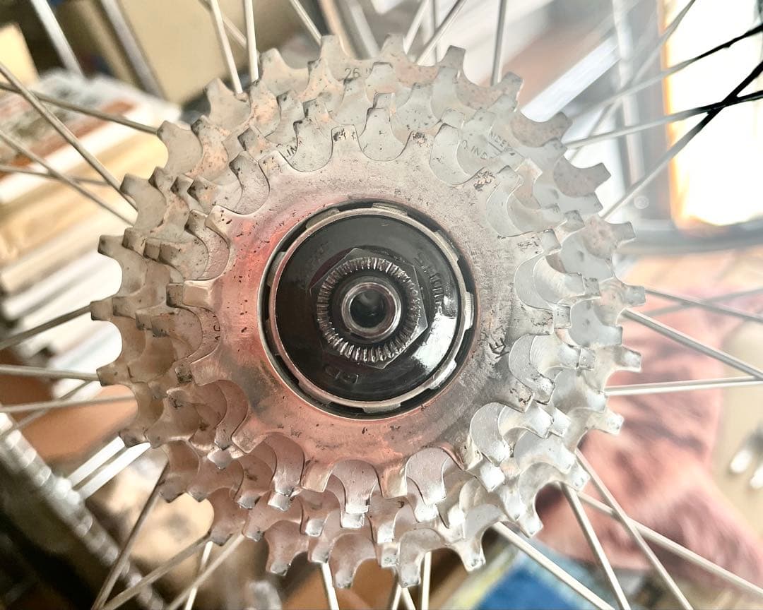 Shimano 600 700c クイックリリース ヴィンテージ FH-6208