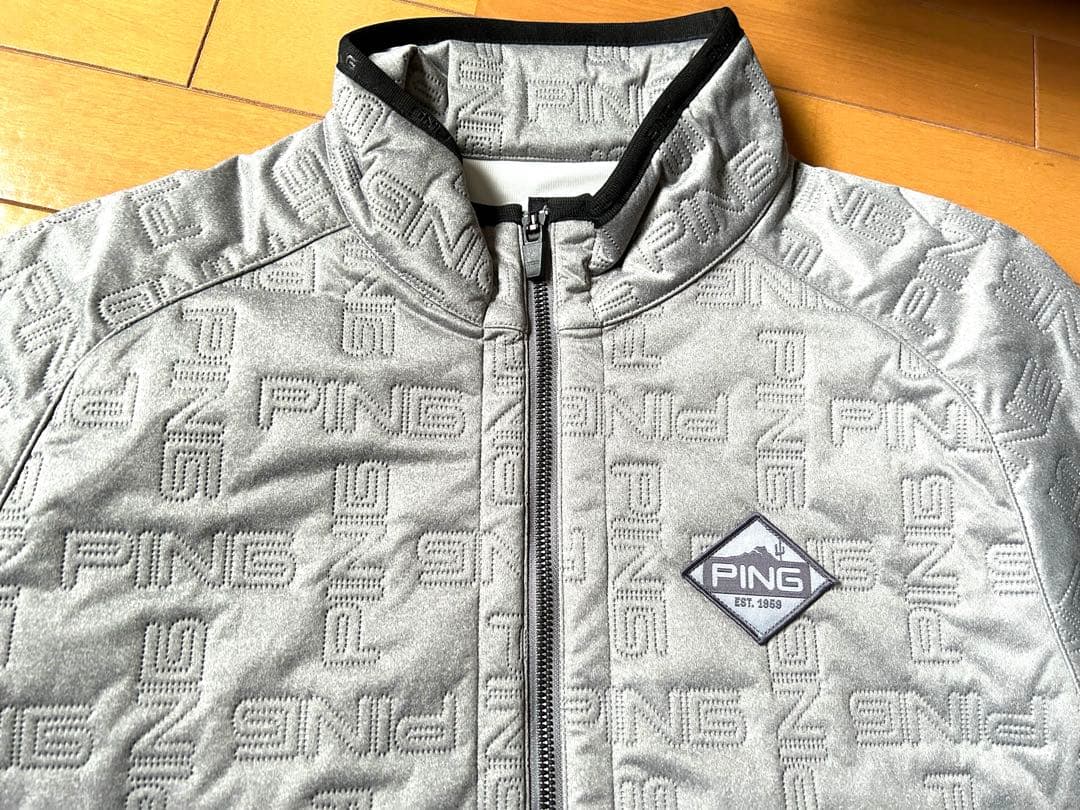 【美品】PING グレー ジャケット（オマケ付）