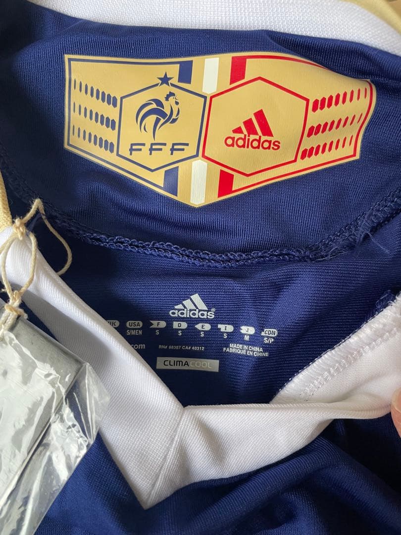 【タグ付新品未使用】フランス ホーム #12 アンリ サッカー ユニフォーム
