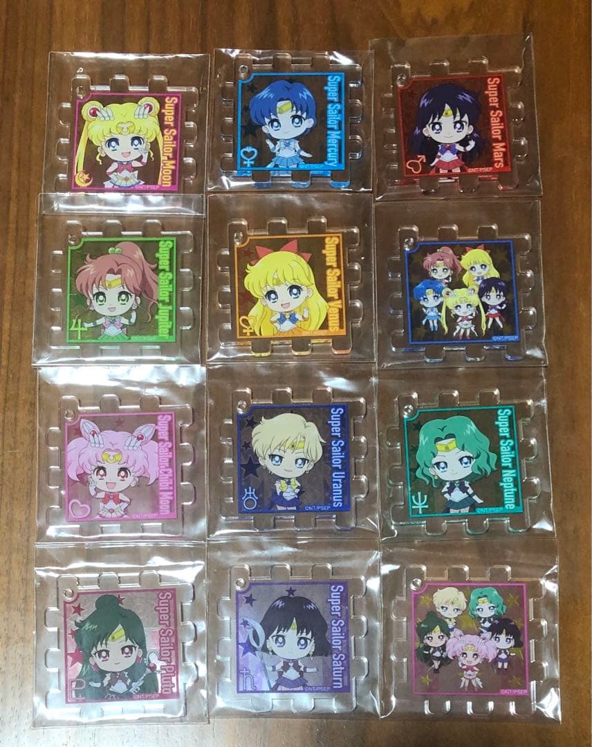セーラームーン　アクリルキューブ　コンプリートセット