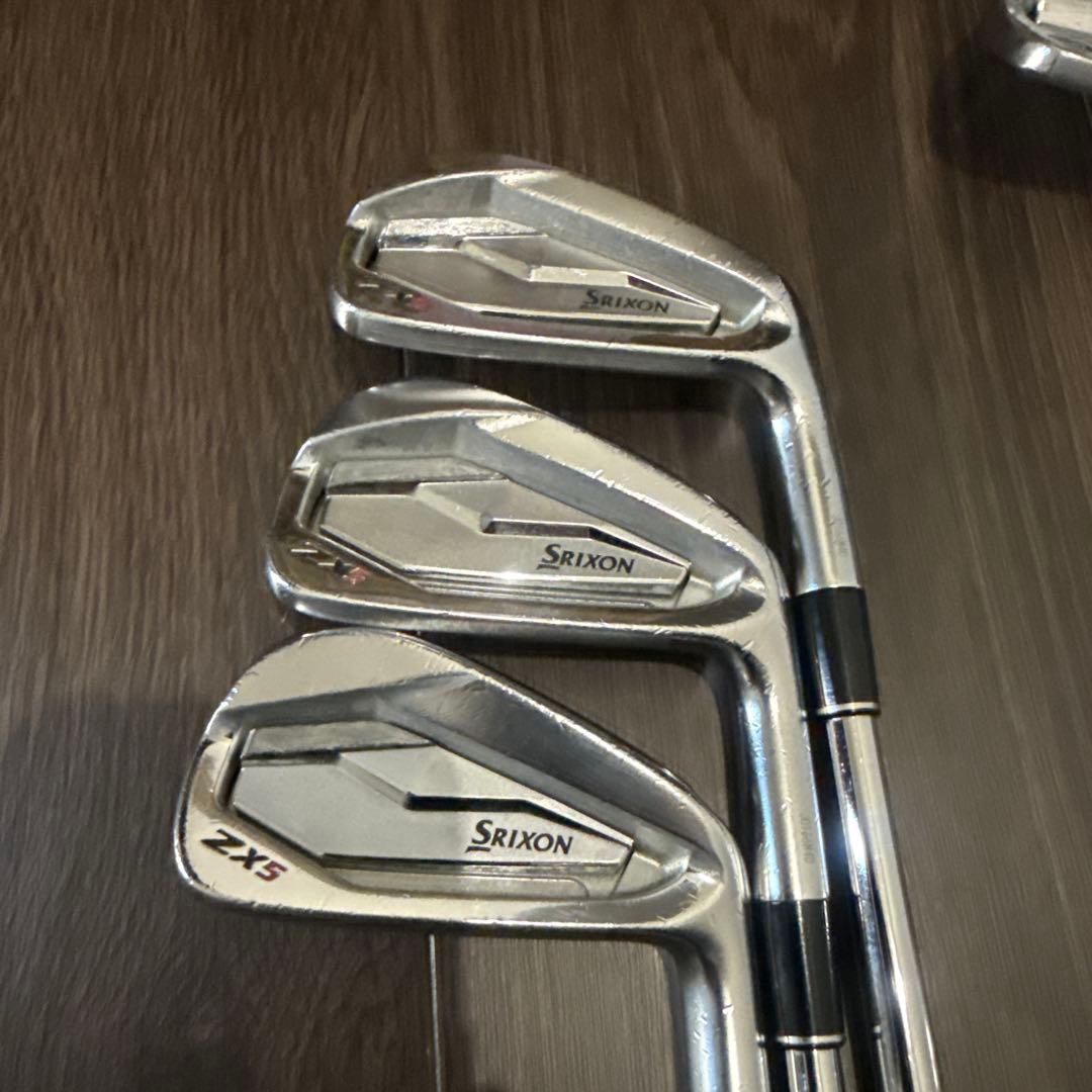 Srixon zx5アイアンセット 5-9.P DG120 s200