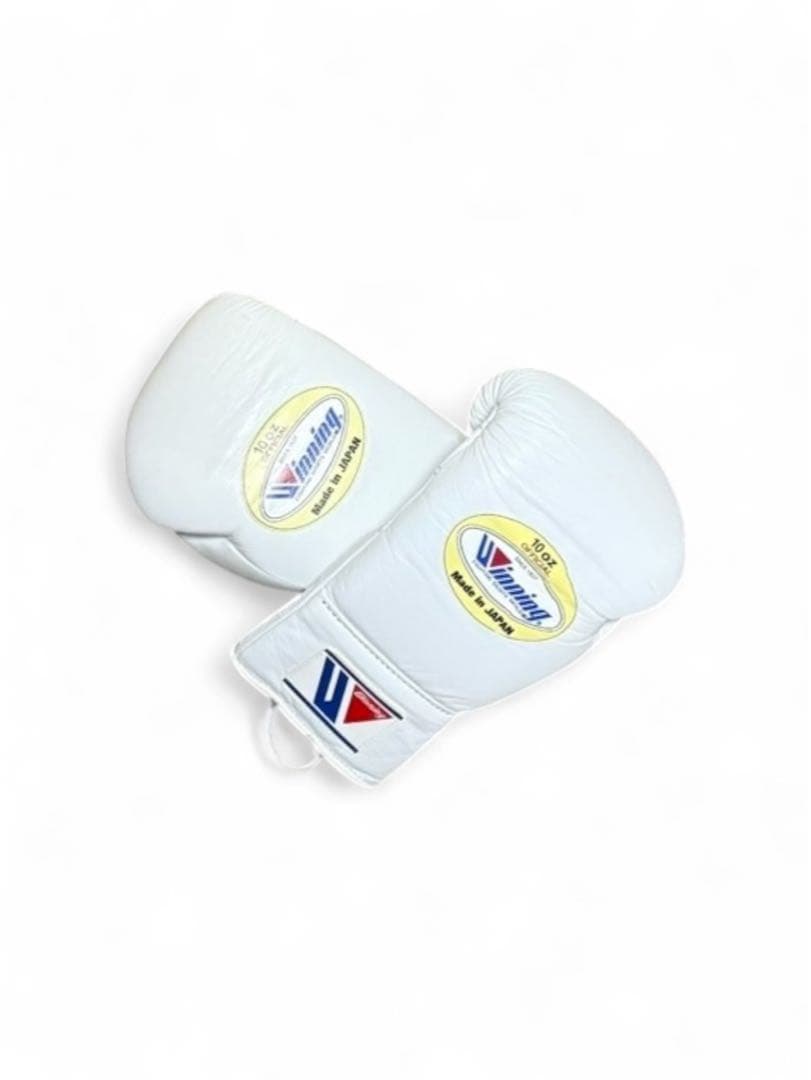Winning ボクシンググローブ 10oz ホワイト　(プロ試合用)