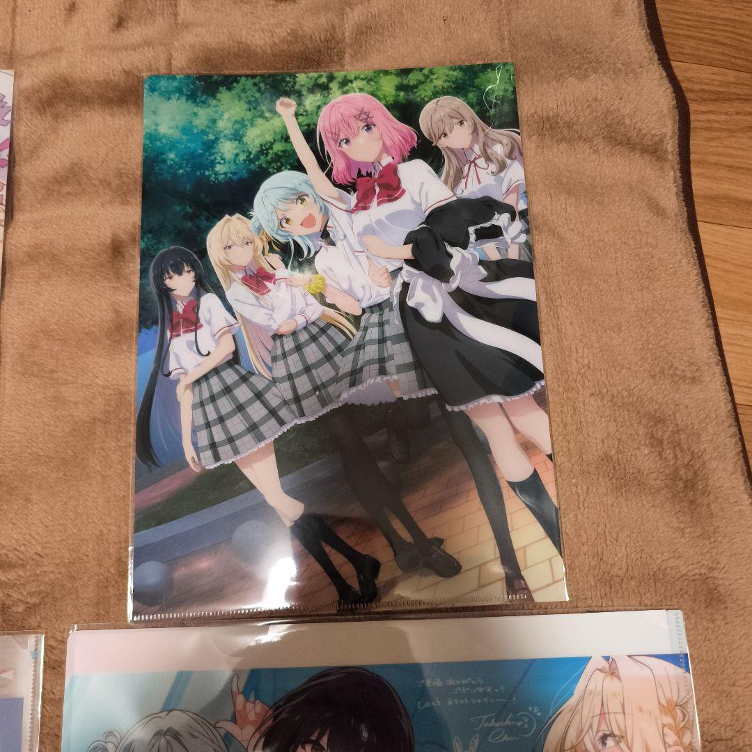 わたなれ 限定クリアファイルセット 劇場版、ゲーマーズ、メロンブックス特典