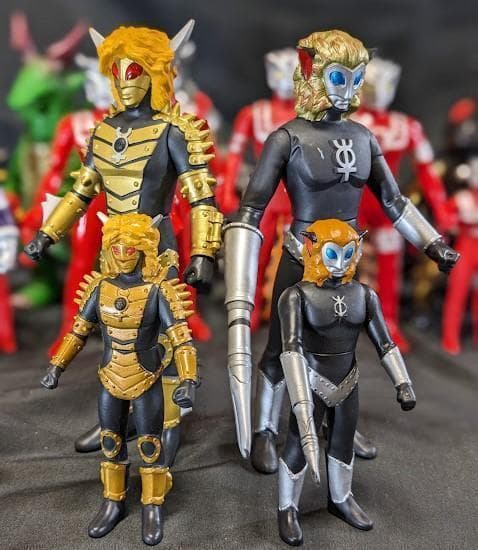 ウルトラマンレオ＆登場怪獣・宇宙人（バンダイ）ソフビフィギュア11体セット＋７