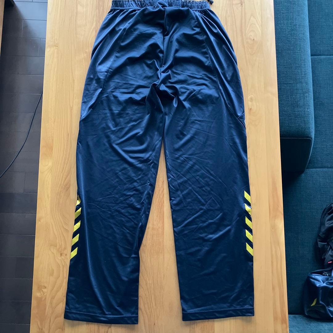 hummel ヒュンメル　ジャージセット Ｌ　ネイビー