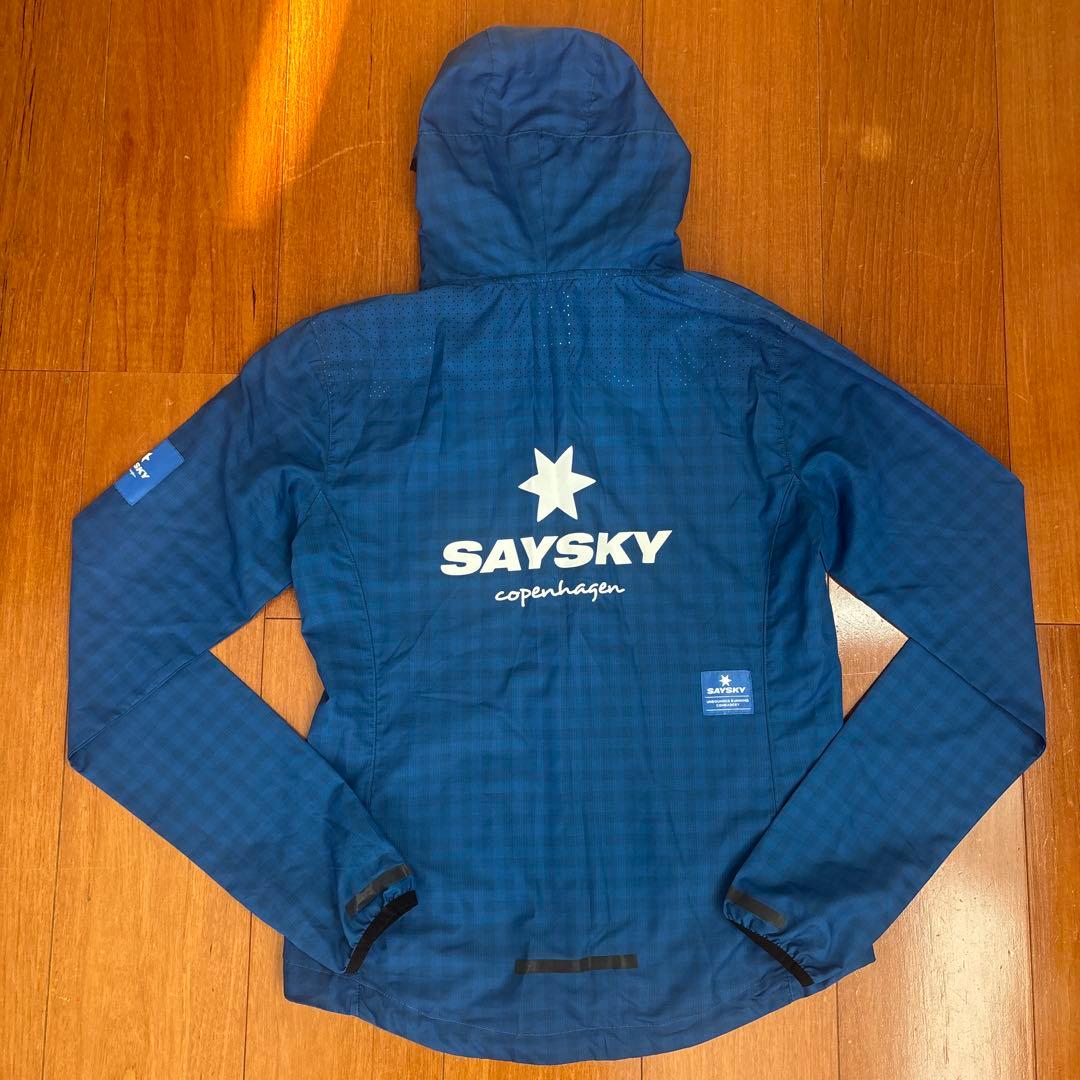 SAY SKY ウインドブレーカー　ブルーチェック