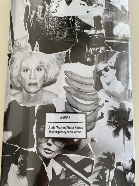 Andy Warhol x WeSC 限定スケートボート新品！