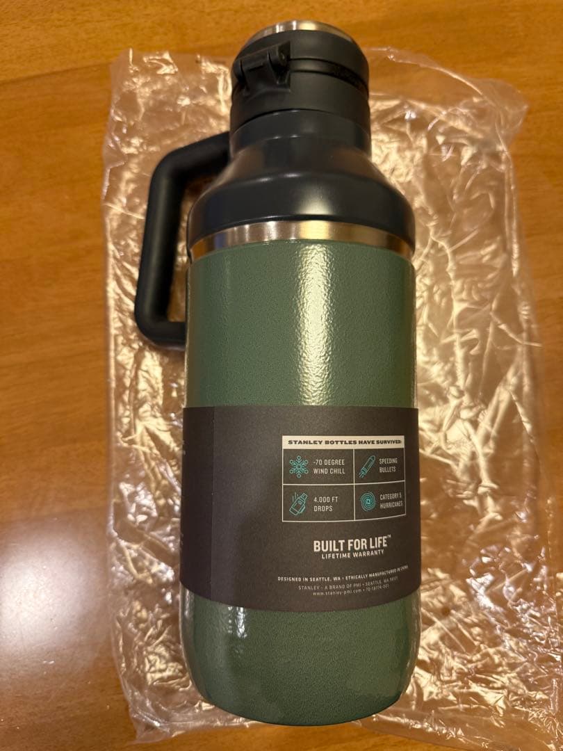 スタンレー　STANLEY GO GROWLER 64oz 1.9l グリーン