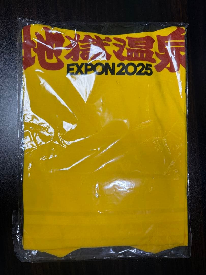 石野卓球 地獄温泉 2025 EXPON Tシャツ XL 未開封
