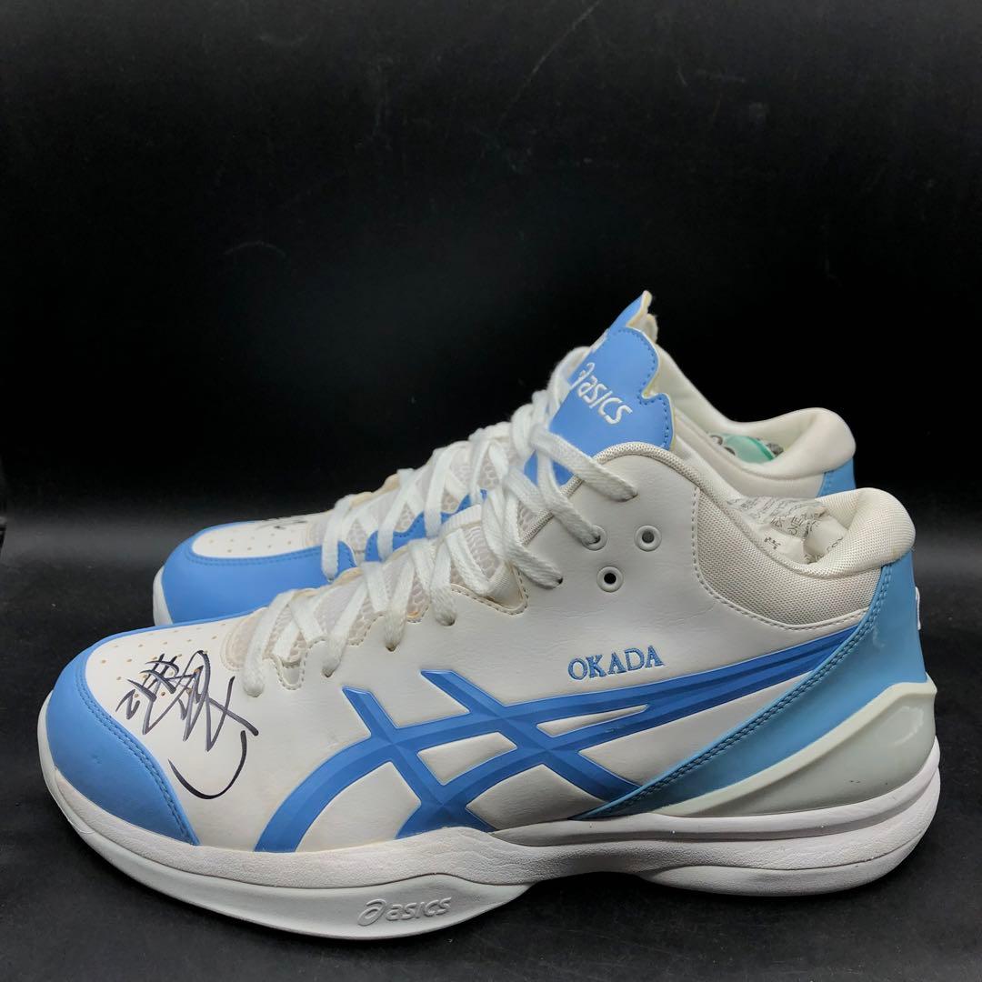 M.5289 サイン入り asics アシックス スニーカー シューズ 靴