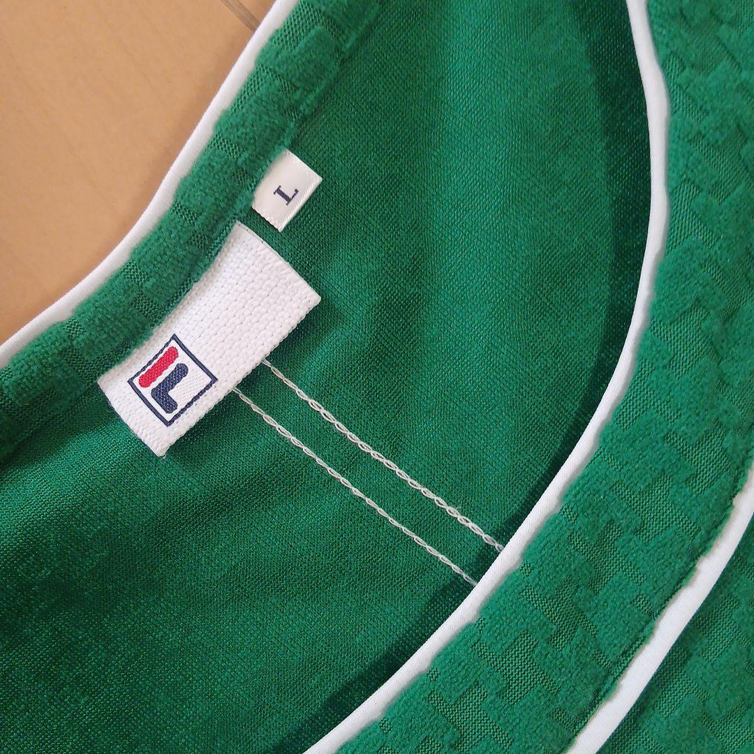 【美品】FILA レディーステニスウェア セットアップ シャツL・スコートM