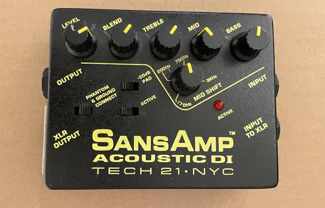 TECH 21 NYC SansAmp Acoustic DI サンズアンプ