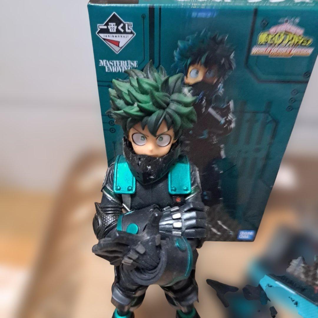 一番くじ　僕のヒーローアカデミア 緑谷出久 WHW ラストワン賞、おまけ付き。