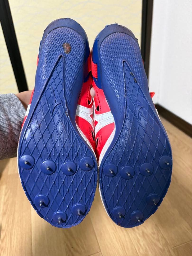 MIZUNO クロノインクスネオ レッド26.5cm 箱あり