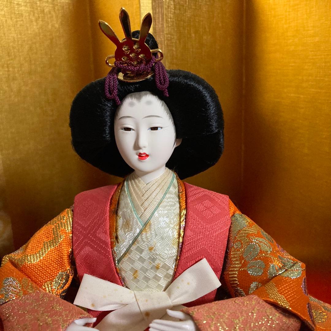 秀月 雛人形 日本人形 七段飾り 桃の節句 雛祭り セットNo.④