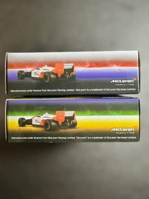 【未開封】トミカプレミアムRacing マクラーレン ホンダ MP4/4　２種