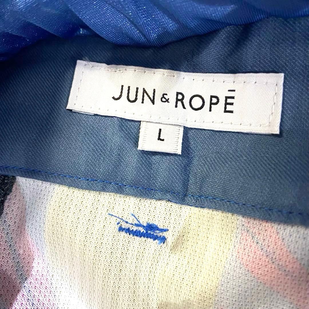 ★JUN&ROPE★レディース ゴルフウェア スカート 総柄 インナーパンツ付き