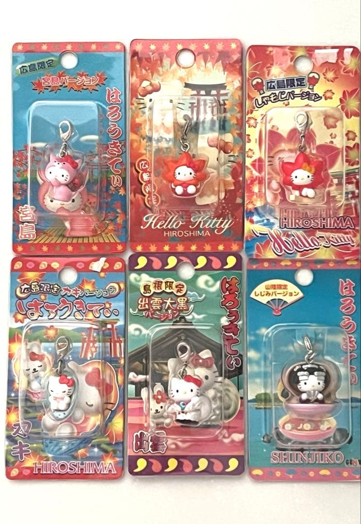 【激レア/未開封】ご当地キティ 根付 ストラップ 約70点 大量まとめ売りセット