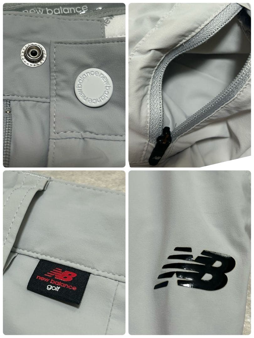 極美品　ニューバランス　ゴルフ　ストレッチパンツ ホワイト size5 メンズ