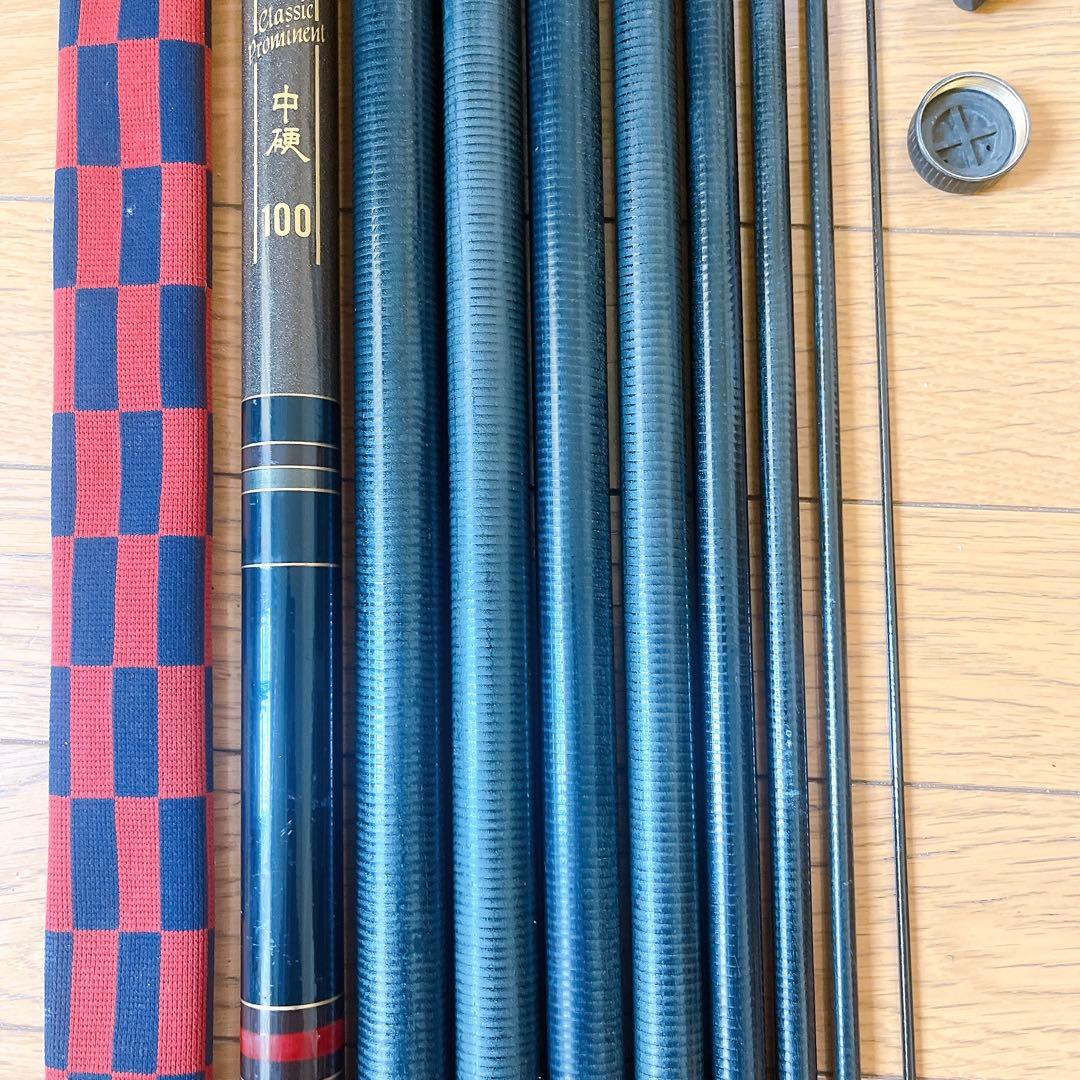 希少 がまかつ　鮎　クラシック　プロミネント　中硬　100