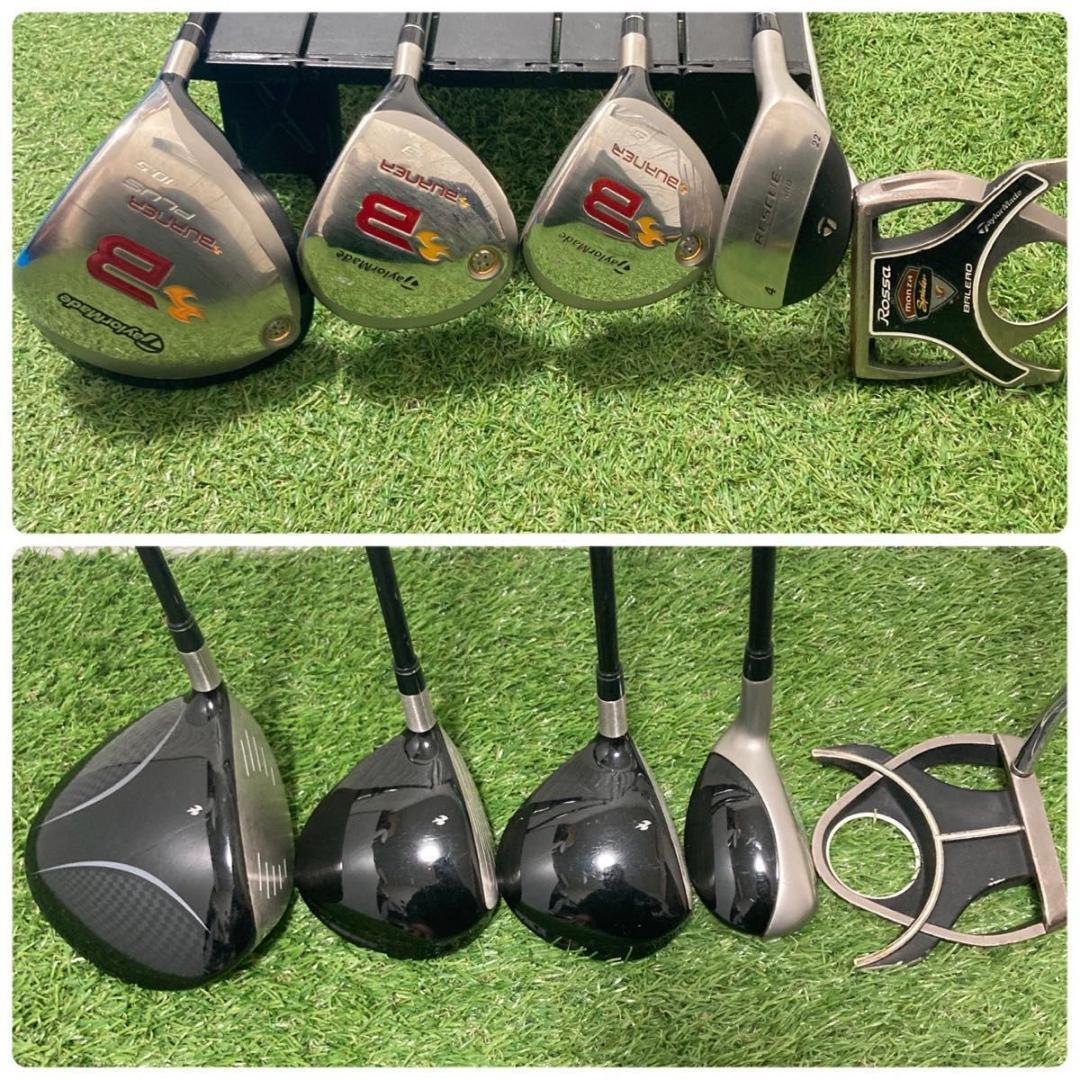 初心者オススメ！ TaylorMade メンズゴルフクラブ フルセット 12本