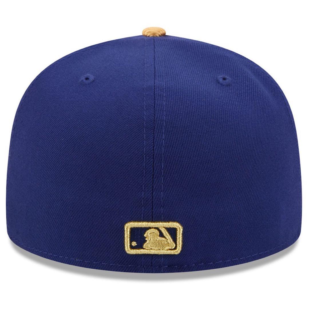 ニューエラ キャップ ドジャースゴールドコレクション 59FIFTY 7 3/8