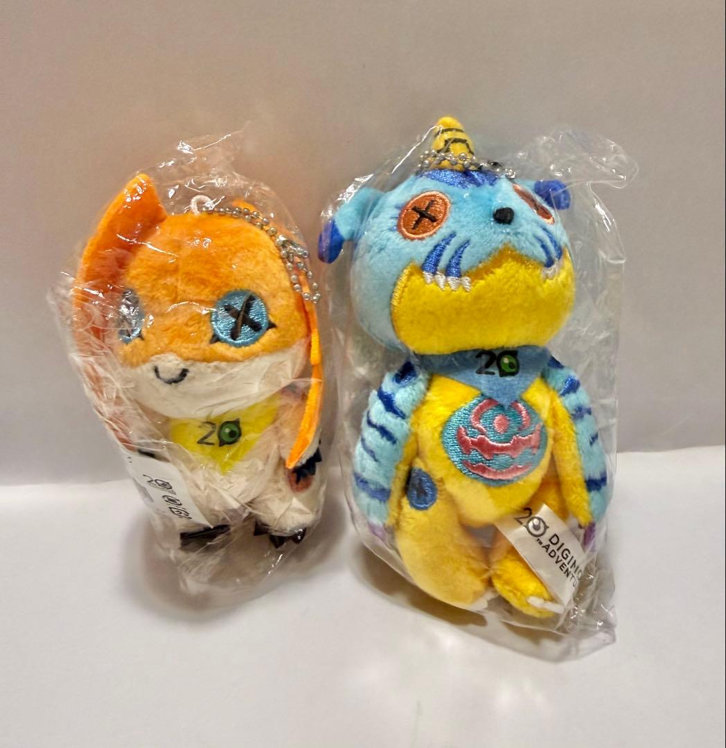 新品　デジモンマスコット　スティッチーズ　ガブモン　パタモン