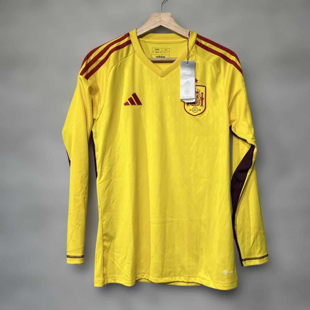 【未使用】adidas/スペイン代表/2022/ユニフォーム/ゴールキーパー/S