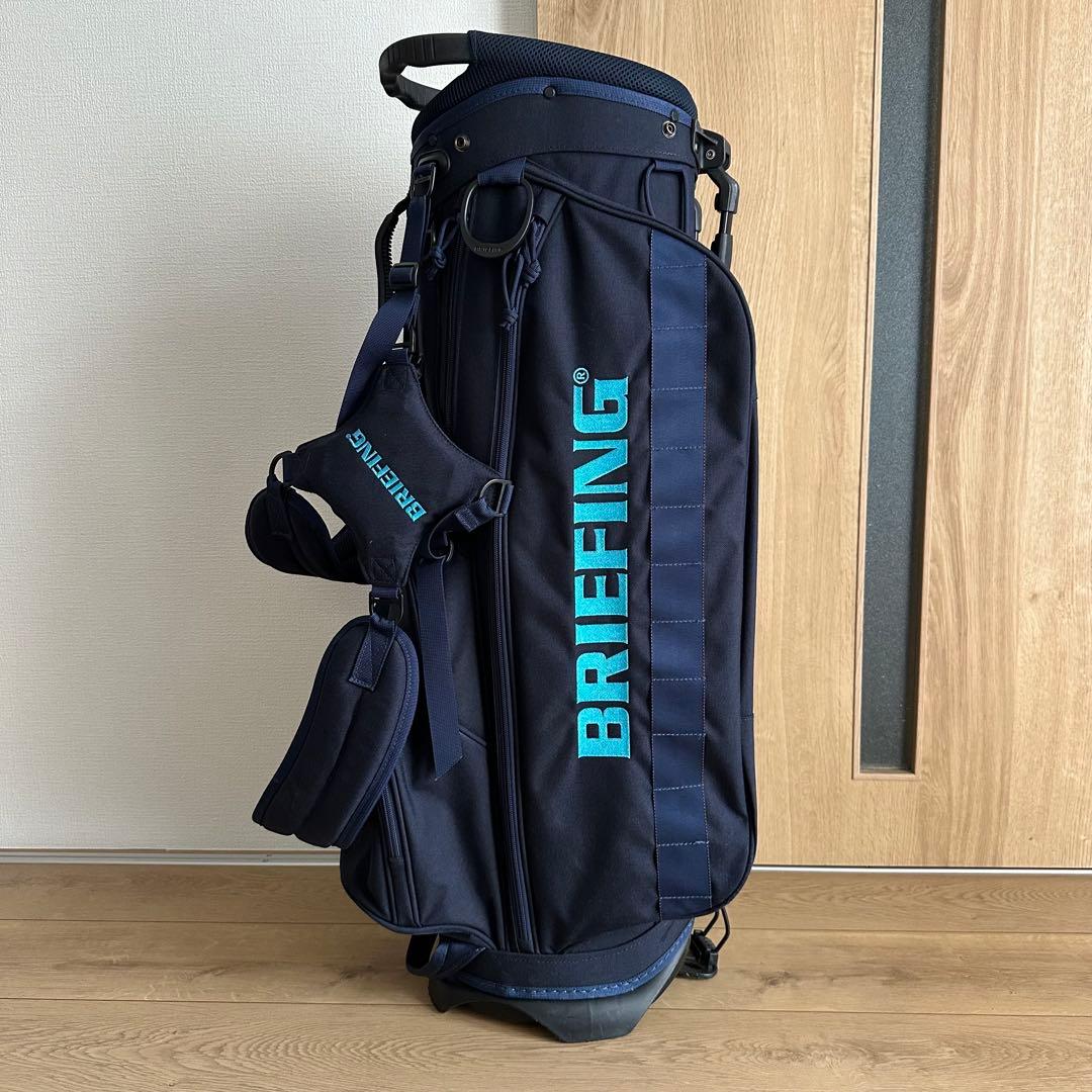 ブリーフィング キャディバッグCR-4 ネイビー BRIEFING