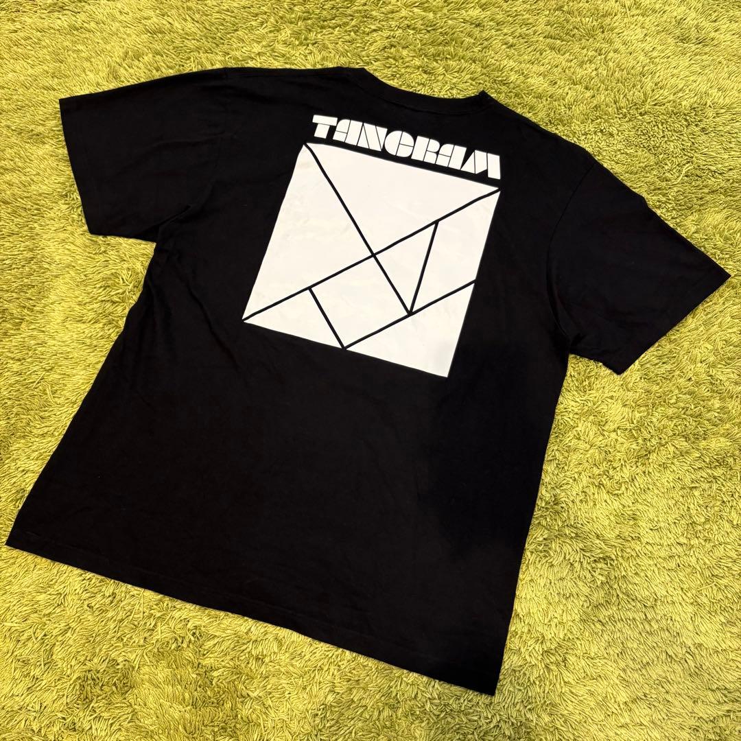 TANGRAM タングラム 半袖tシャツ ブラック 黒 XL相当